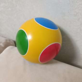 Мяч ЧАПАЕВ Светофор жёлтый 12см 44266: отзыв пользователя Детский Мир