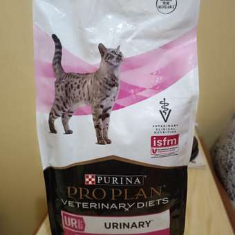 Корм для кошек Purina Pro Plan Veterinary diets UR St/Ox Urinary при болезни нижних отделов мочевыводящих путей с курицей 1.5кг: отзыв пользователя Детский Мир