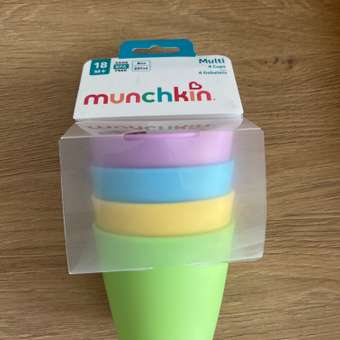Набор стаканчиков Munchkin Multi 4 шт: отзыв пользователя Детский Мир