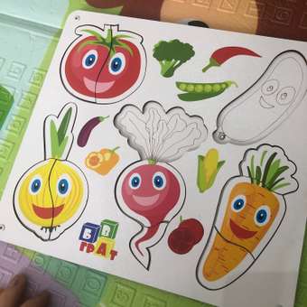 Сортер-пазл ГРАТ Овощи: отзыв пользователя Детский Мир