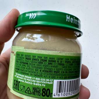 Пюре Heinz фруктовый салатик 80г с 6месяцев: отзыв пользователя ДетМир