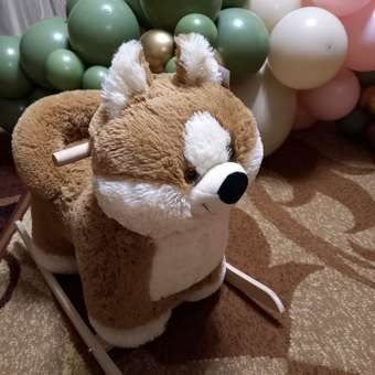 Качалка Нижегородская игрушка Собака Корги: отзыв пользователя Детский Мир