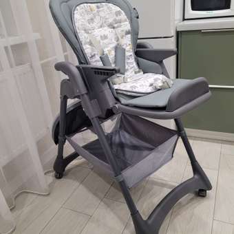 Стульчик для кормления Babyton Sweet Meals Grey классический: отзыв пользователя Детский Мир