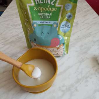 Каша молочная Heinz рисовая 180г с 4месяцев: отзыв пользователя ДетМир