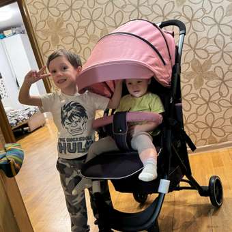 Коляска прогулочная Babyton Active Pink: отзыв пользователя ДетМир