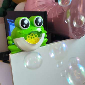 Генератор мыльных пузырей GRACE HOUSE Лягушка: отзыв пользователя Детский Мир