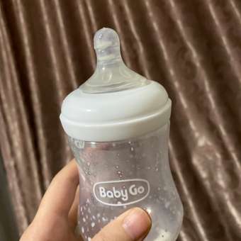 Бутылочка BabyGo Classic с широким горлом 250мл White 2 соски с 0 месяцев: отзыв пользователя ДетМир