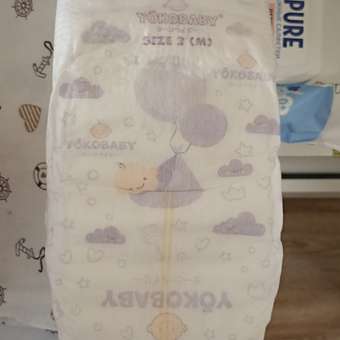 Подгузники YokoBaby M (5-10 кг) 62 шт.: отзыв пользователя Детский Мир