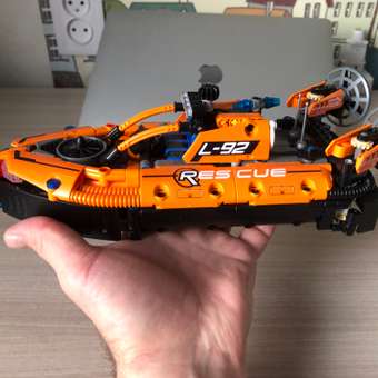 Конструктор LEGO Technic Спасательное судно на воздушной подушке 42120: отзыв пользователя ДетМир