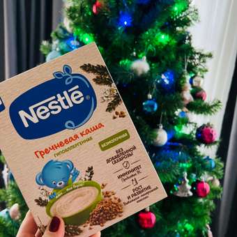 Каша Nestle гречневая безмолочная 200г с 4месяцев: отзыв пользователя ДетМир