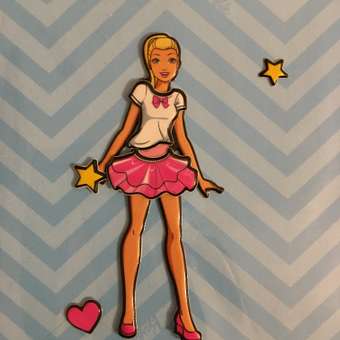 Наклейка декоративная Barbie зефирная с нарядами 95*185 89841: отзыв пользователя Детский Мир