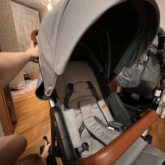 Коляска прогулочная MOWbaby Cross Gold-Grey: отзыв пользователя Детский Мир