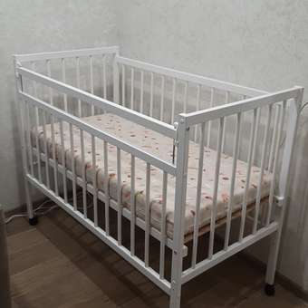 Детская кроватка Moms charm, (белый): отзыв пользователя Детский Мир