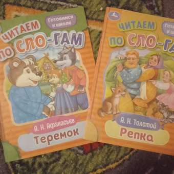 Книга Читаем по слогам Теремок Афанасьев: отзыв пользователя ДетМир