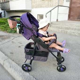 Коляска прогулочная Babyton Comfort Plus Purple: отзыв пользователя Детский Мир
