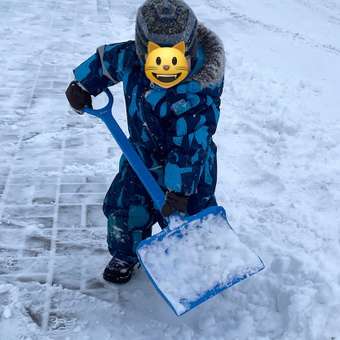 Лопата для снега Zebratoys Синяя 15-10195DM-C: отзыв пользователя Детский Мир