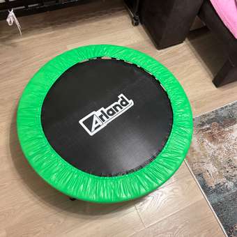 Мини-батут каркасный Arland 102 см. Светло-зеленый: отзыв пользователя Детский Мир