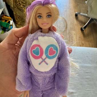 Кукла модельная Barbie Cutie Reveal Grumpy Bear: отзыв пользователя Детский Мир