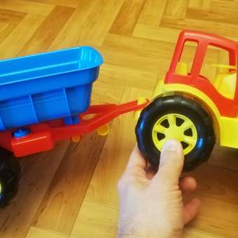 Трактор Zebratoys Active с прицепом 15-5229: отзыв пользователя Детский Мир