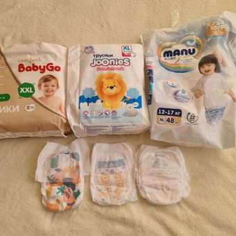 Трусики BabyGo Comfort XXL 16+кг 32шт: отзыв пользователя ДетМир