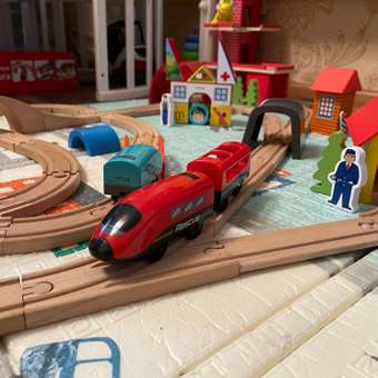 Игровой набор InterCity Электрический поезд Спасатель 2 вагона: отзыв пользователя Детский Мир