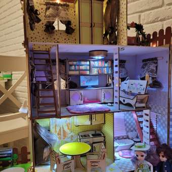 Кукольный домик ГРАТ Фелиция деревянный: отзыв пользователя Детский Мир