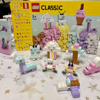 Конструктор LEGO Classic Creative Pastel Fun 11028: отзыв пользователя Детский Мир