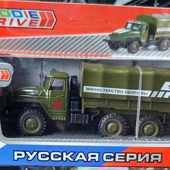 Грузовик KiddieDrive Армейский: отзыв пользователя Детский Мир
