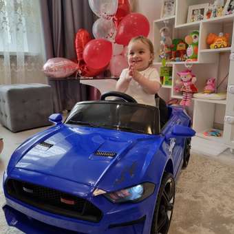 Электромобиль TOMMY Mustang GT F-1 синий: отзыв пользователя Детский Мир