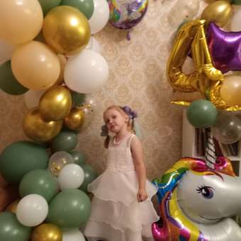 Воздушные шары набор Мишины шарики фотозона на праздник день рождения для мальчика или девочки 114 шт: отзыв пользователя Детский Мир