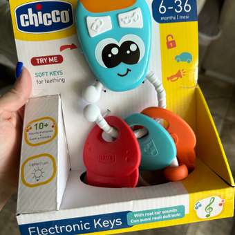 Игрушка Chicco Электронные ключи 00011163000000: отзыв пользователя Детский Мир