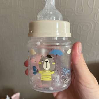Бутылочка для кормления Canpol Babies EasyStart Royal Baby PP с широким горлышком 120мл с 0месяцев Голубой: отзыв пользователя Детский Мир