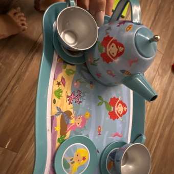 Набор посуды Mary Poppins Русалка металл 11 предметов 453170: отзыв пользователя Детский Мир