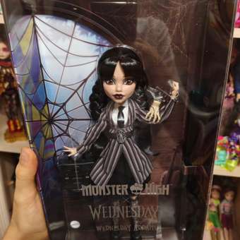 Кукла Monster High Wednesday Addams Core HXJ04: отзыв пользователя Детский Мир