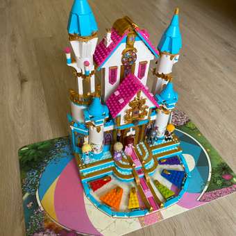 Конструктор QMAN Принцесса Лея: Цветочный замок 1169 деталей: отзыв пользователя Детский Мир
