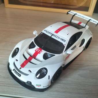 Машина BBurago 1:24 Porsche 911 RSR GT Белая 18-28013: отзыв пользователя Детский Мир