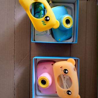 Детский фотоаппарат Seichi Мишка желтый: отзыв пользователя Детский Мир