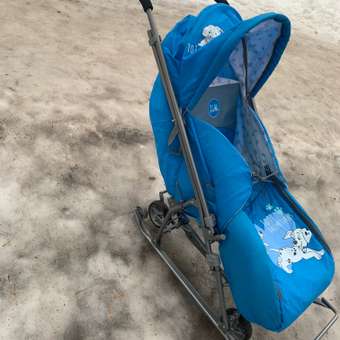 Зимние санки-коляска Nika kids прогулочные для детей: отзыв пользователя Детский Мир