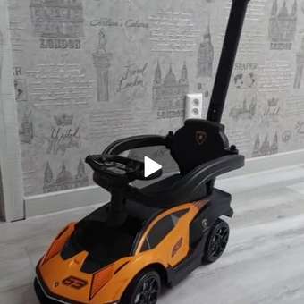 Пушкар Kreiss Lamborghini с ручкой: отзыв пользователя Детский Мир