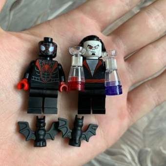 Конструктор LEGO Marvel Super Heroes Miles Morales vs Morbius 76244: отзыв пользователя ДетМир