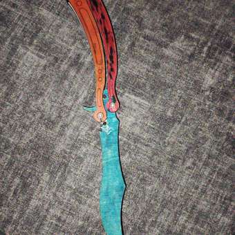 Нож Бабочка BalaToys игрушечный деревянный: отзыв пользователя Детский Мир