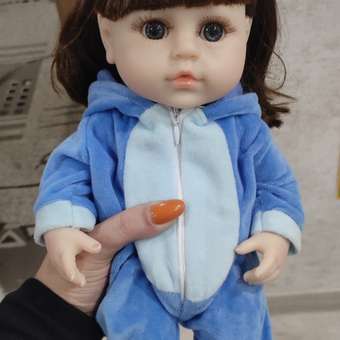 Кукла Реборн QA BABY Кэндис девочка интерактивная Пупс набор игрушки для ванной для девочки 38 см: отзыв пользователя Детский Мир