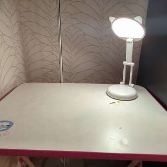 Настольная лампа ФОТОН складная аккумуляторная Китти белая: отзыв пользователя Детский Мир