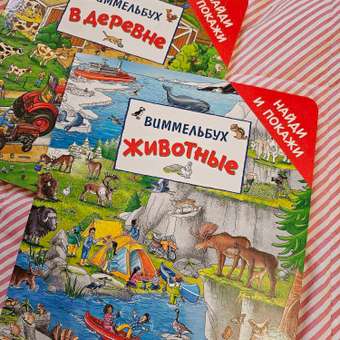 Книга Росмэн Животные найди и покажи Виммельбух: отзыв пользователя ДетМир