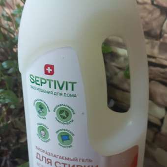 Гель для стирки SEPTIVIT для всех видов тканей с ароматом Миндальное молочко 1л: отзыв пользователя Детский Мир