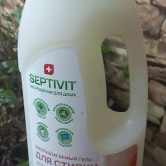 Гель для стирки SEPTIVIT Premium для всех видов тканей с ароматом Миндальное молочко 1л: отзыв пользователя Детский Мир