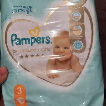 Подгузники Pampers Premium Care 3 6-10кг 18шт: отзыв пользователя Детский Мир