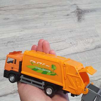 Мусоровоз Mobicaro MAN 1:64 без механизмов: отзыв пользователя ДетМир