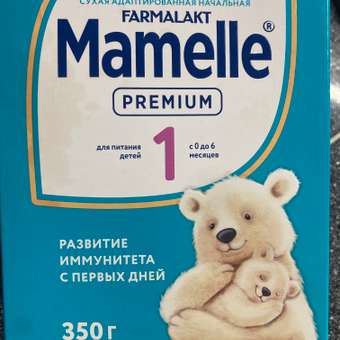 Смесь молочная Mamelle Premium 1 адаптированная 350г с 0месяцев: отзыв пользователя Детский Мир