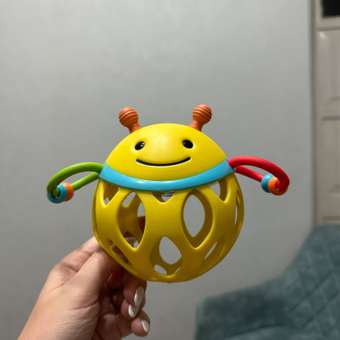 Игрушка-погремушка Шар Skip Hop Пчела Бруклин: отзыв пользователя Детский Мир